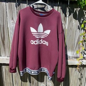 Adidas Maroon Sweater